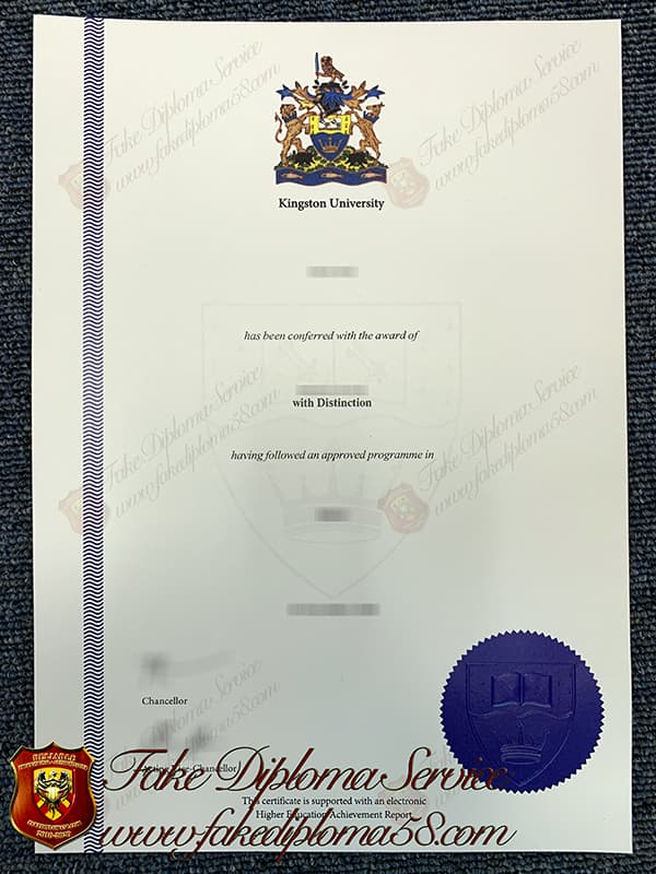 fake Kingston University diploma