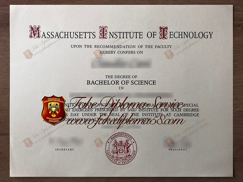 fake Massachusetts Institute of Technology diploma