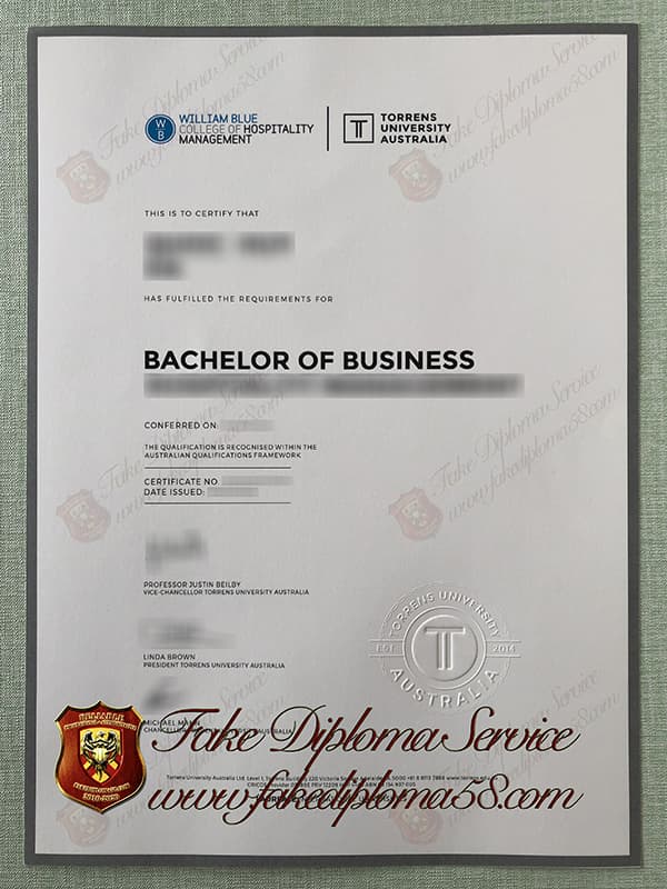 fake Torrens University of Australia diploma, fake TUA diploma