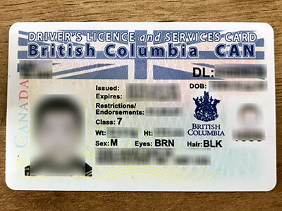 Several ways to obtain British Columbia driving license