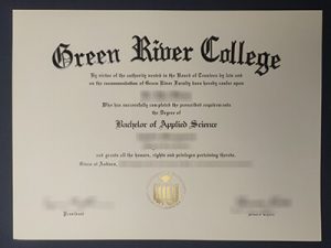 Green River College fake diploma