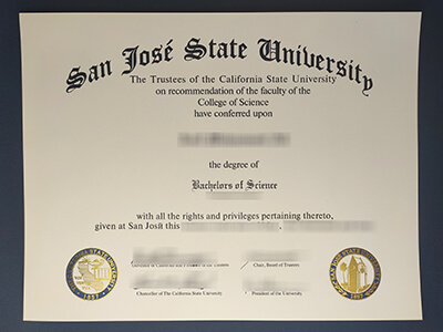 SJSU Diploma, Buy a Fake San Jose State University Diploma Online
