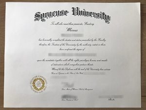 Syracuse University fake diploma