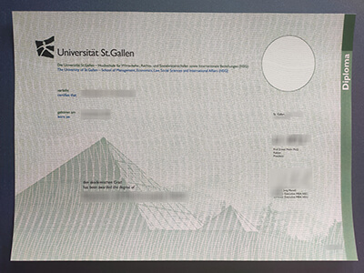 Universität St Gallen diplom, Buy University of St. Gallen Diploma Online