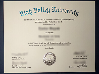 UVU Diploma, Buy Utah Valley University Degree Certificate Online