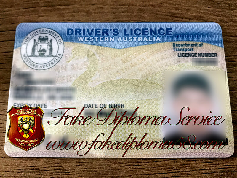 buy Western Australia Driver's Licence