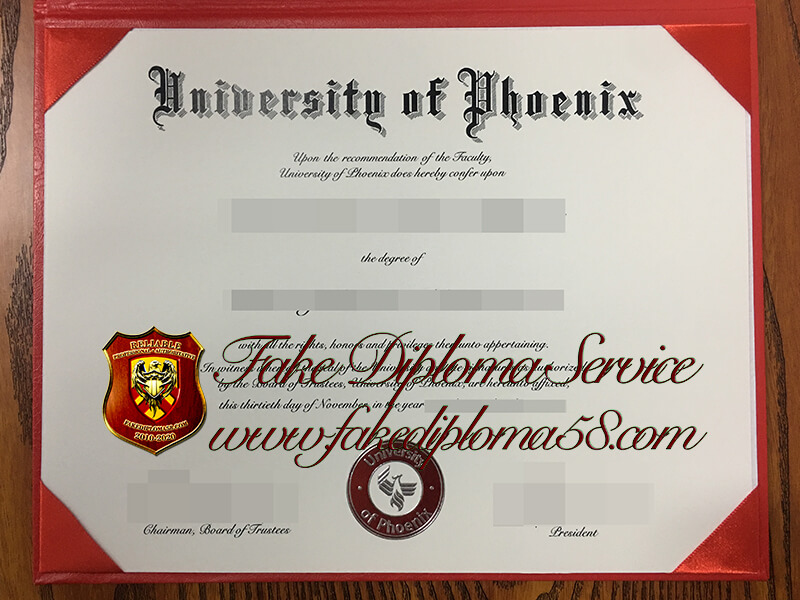 fake University of Phoenix degree, fake University of Phoenix diploma