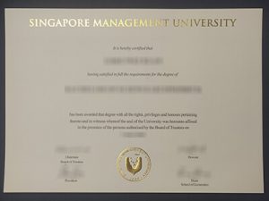 singapore management university fake diploma