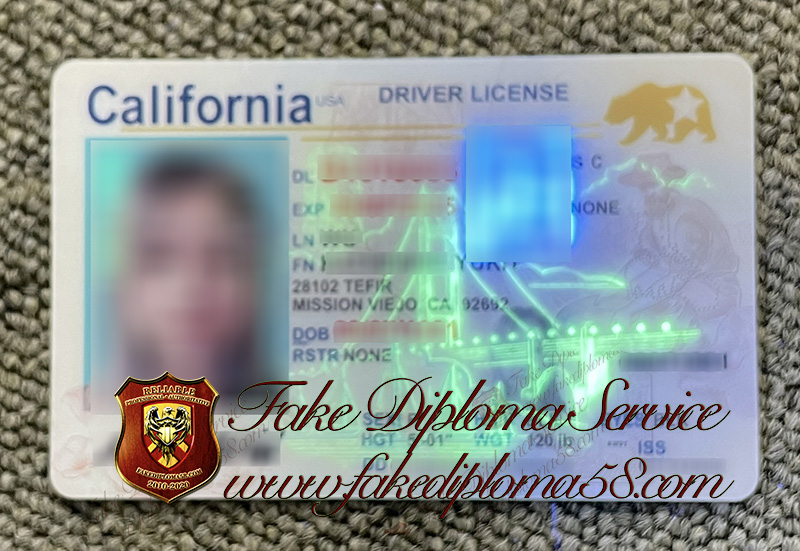 California driver's lincense