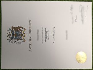 Coventry University diploma