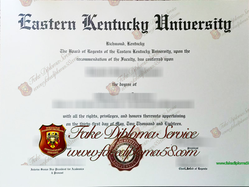 Eastern Kentucky University degree