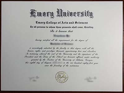 How to buy a fake Emory University degree in the US.