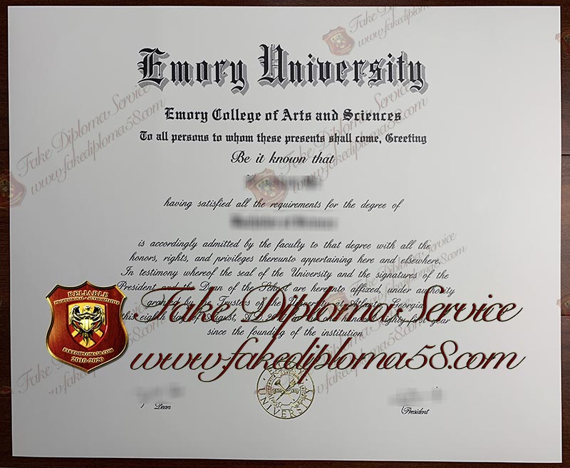 Emory University degree