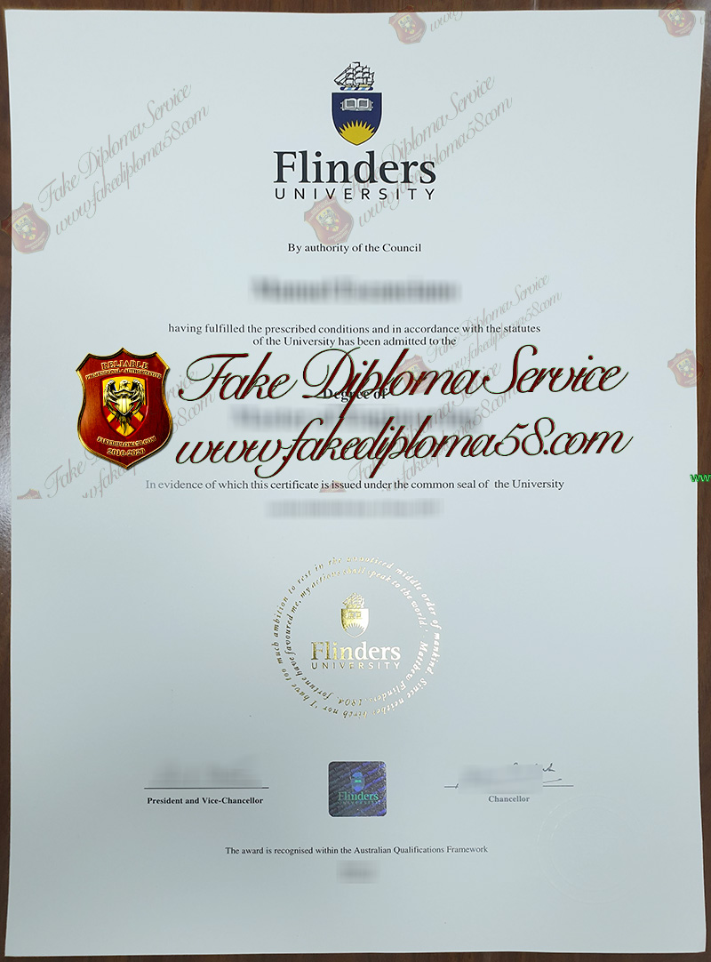 Flinders University diploma