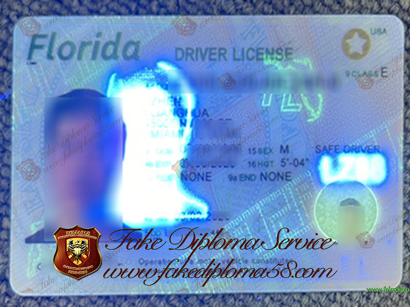 How to get a fake Florida driver license with scannable details?