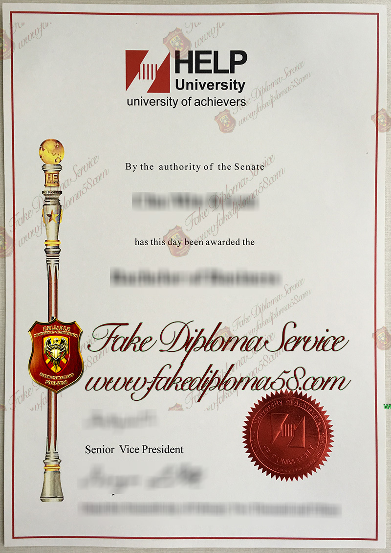 HELP University degree2