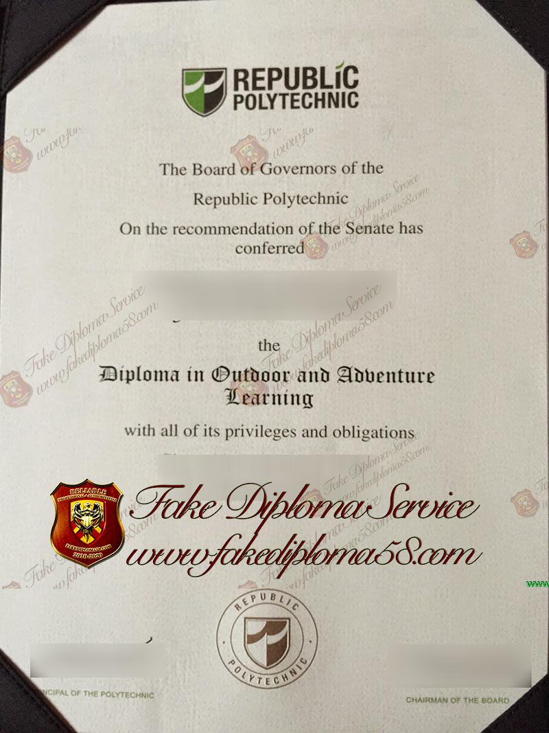 Repulic Polytechnic diploma