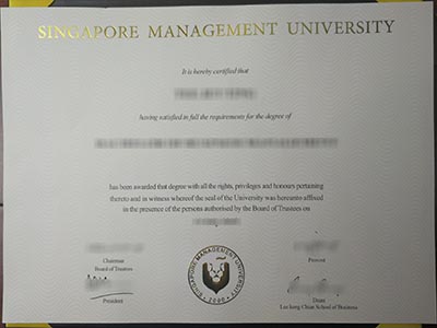 Fake Singapore Management University diploma, buy SMU degree online