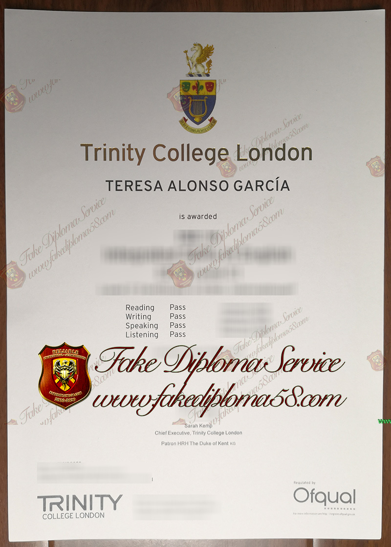 Trinity College London diploma