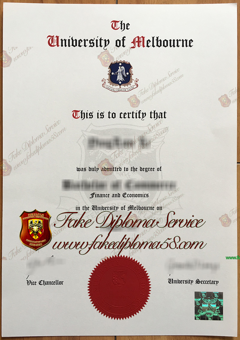 University of Melbourne diploma