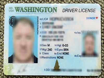 How much does a fake Washington driver’s license with scannable details?