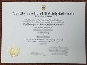 the university of british columbia degree