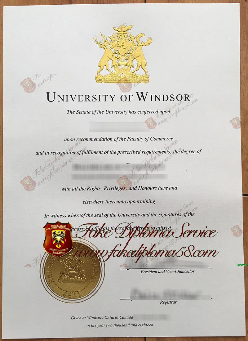 University of Windsor degree