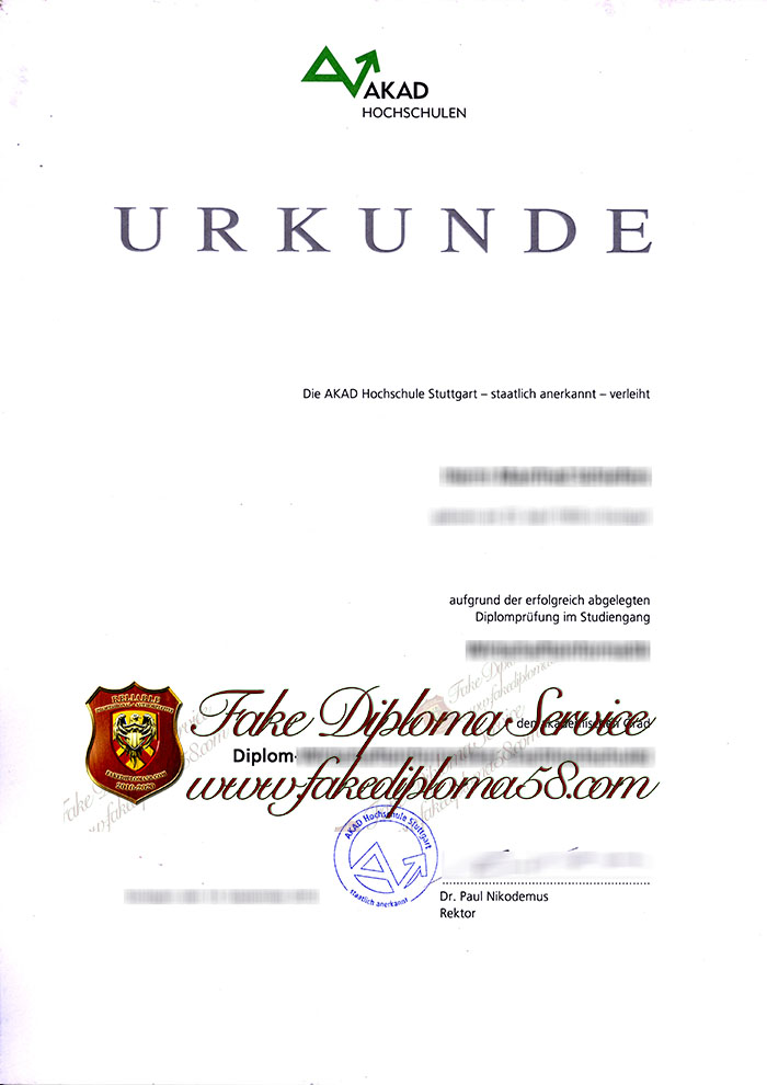 AKAD diploma