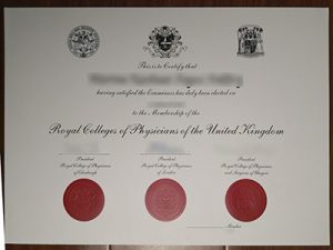 MRCP certificate