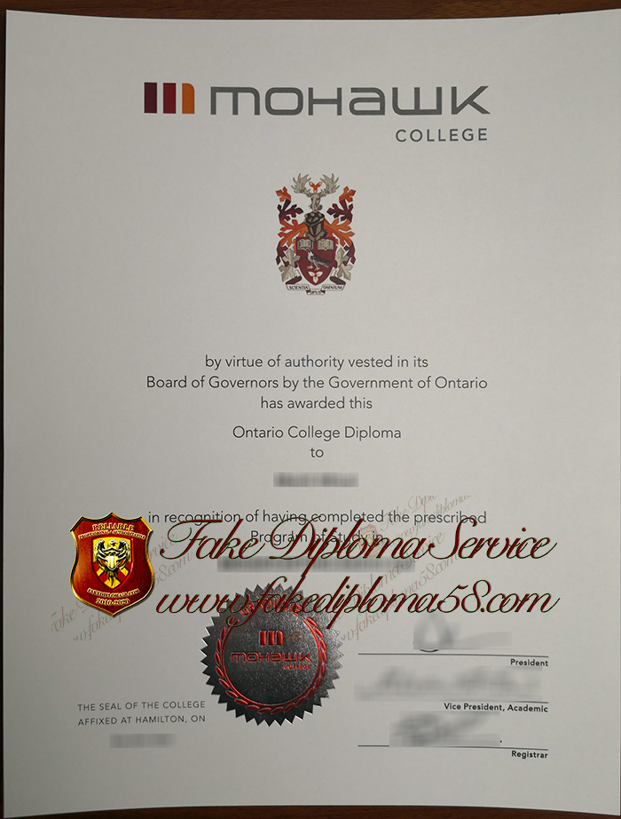 Mohawk College diploma