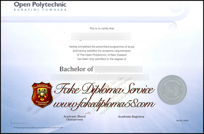 Open Polytechnic of New Zealand diploma