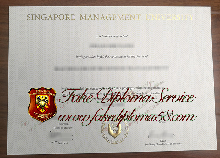 Singapore Management University diploma