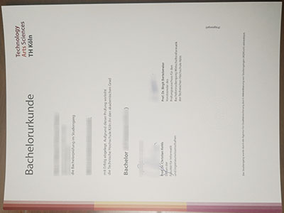 Purchase a fake Technische Hochschule Köln Urkunde safely