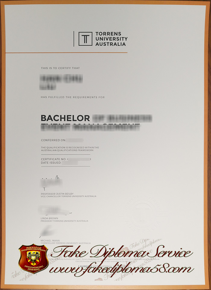 Torrens University Australia diploma