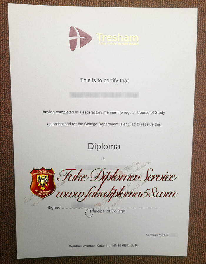 Tresham College diploma