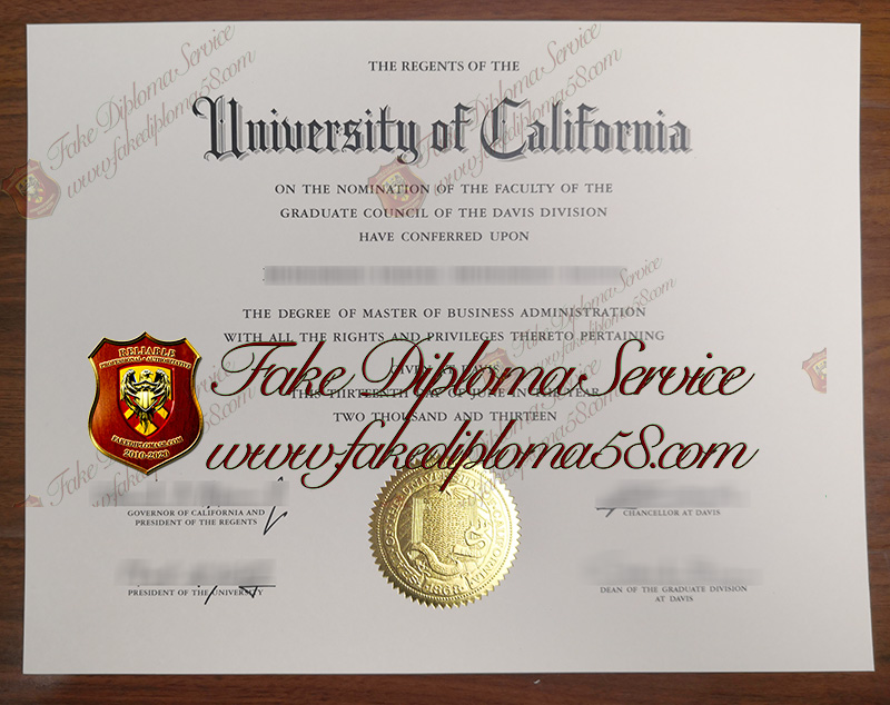 University of California diploma