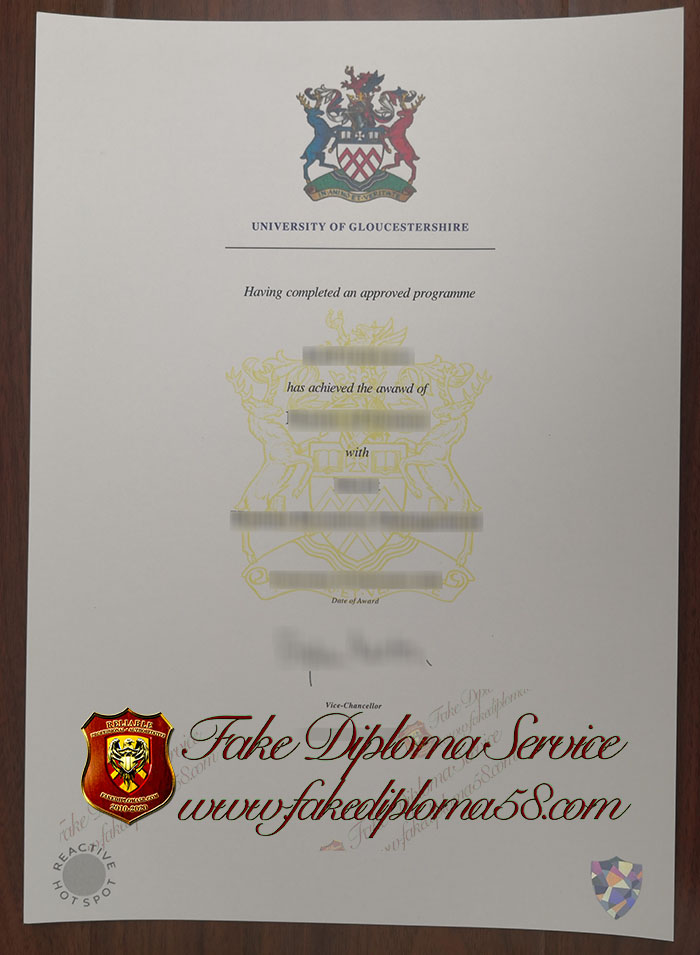 University of Gloucestershire diploma
