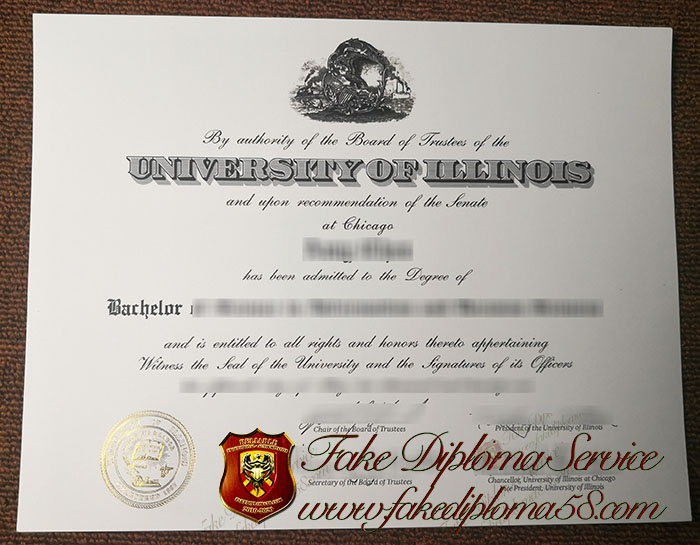 University of Illinois diploma