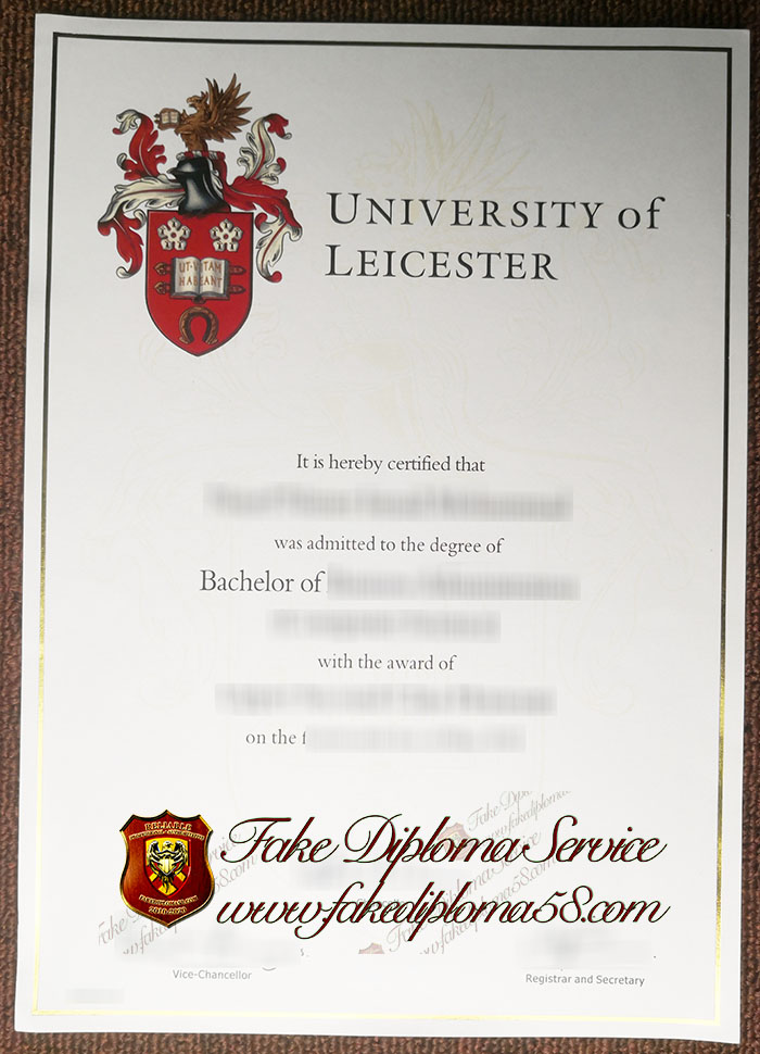 University of Leicester diploma