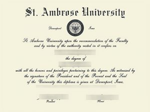 Ambrose University degree