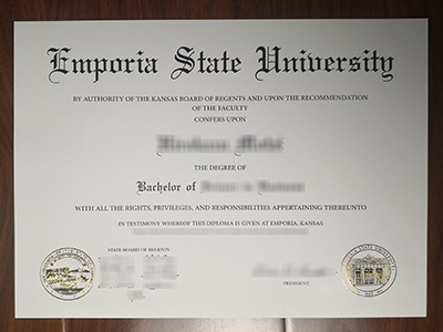 How to get a fake Emporia State University degree of the latest version?
