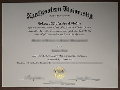 Purchase a fake Northeastern University Boston Massachusetts degree