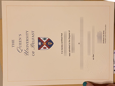 I want to purchase a fake Queen’s University of Belfast degree quickly