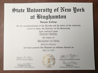 Purchase a fake State University of New York at Binghamton degree
