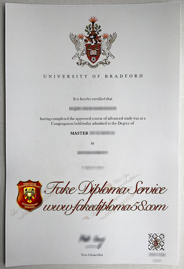 University of Bradford diploma