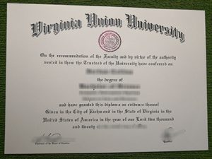 Virginia Union University degree