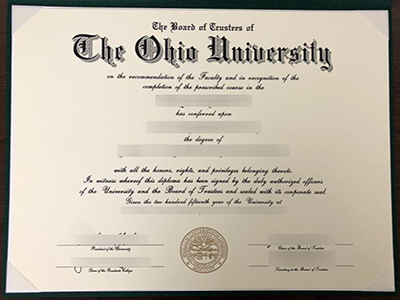 Purchase a fake The Ohio University degree quickly online