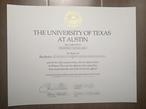 the University of Texas at Austin degree