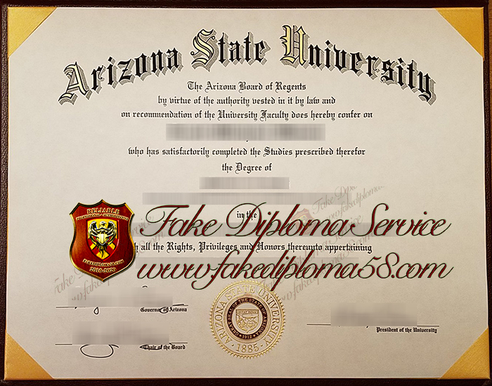 Arizona State University degree1