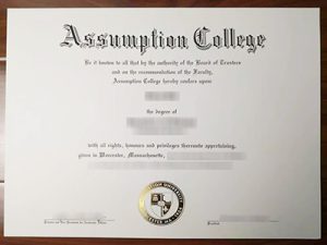 Assumption College degree